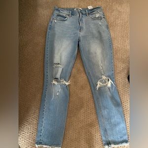 Abercrombie high rise skinny jeans